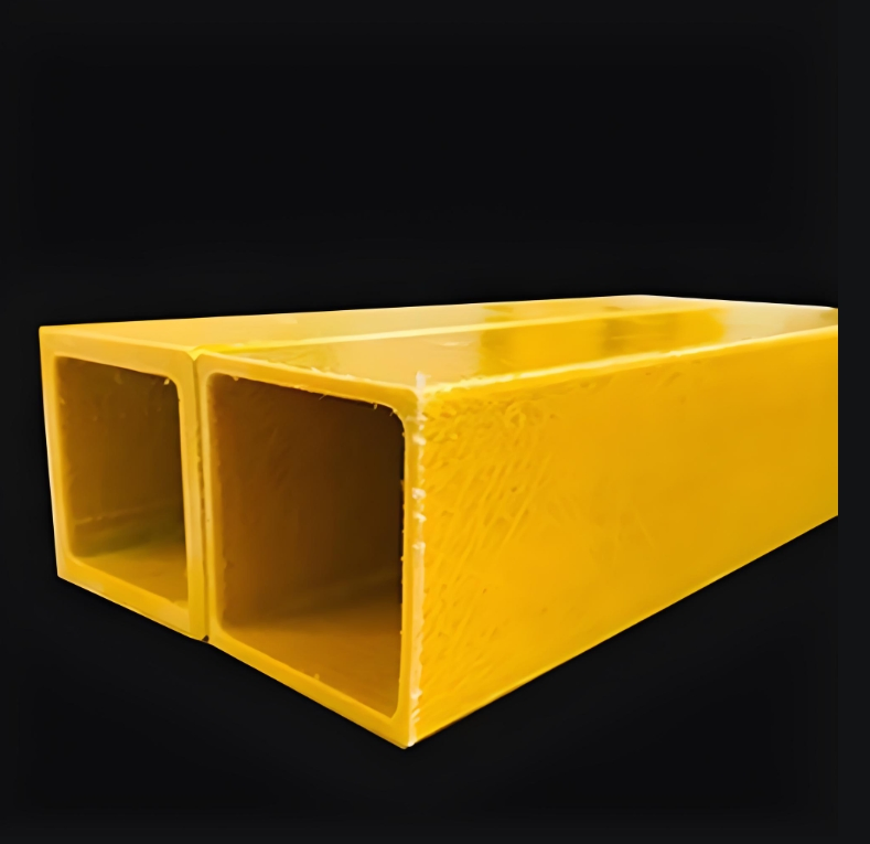 High Strength GRP Structural FRP Profile FRP Composite Profile Fiberglass Pultruded Square Tube