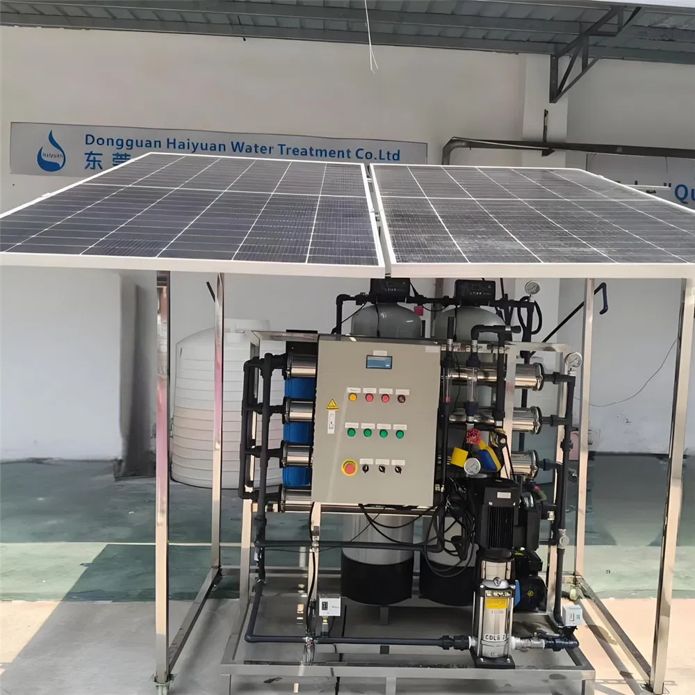 Best-Selling Manufacture Quality Salt Water Incoming Water RO System Solar Powered Reverse Osmosis Desalination System