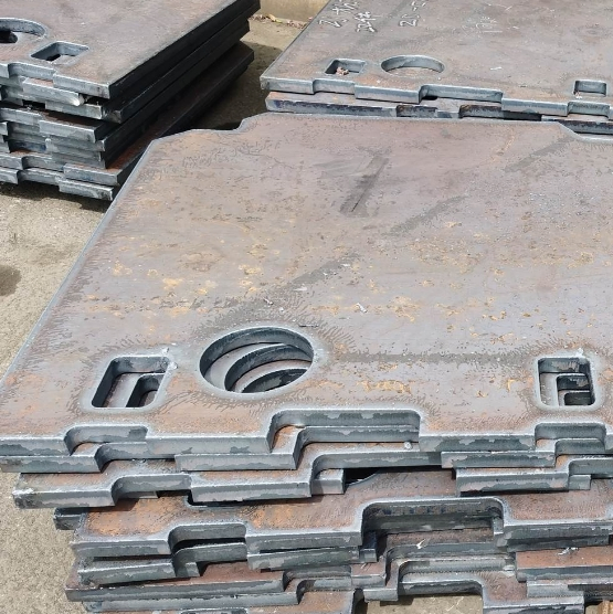 Custom Steel Components Fabrication with Laser Cutting Metal Service