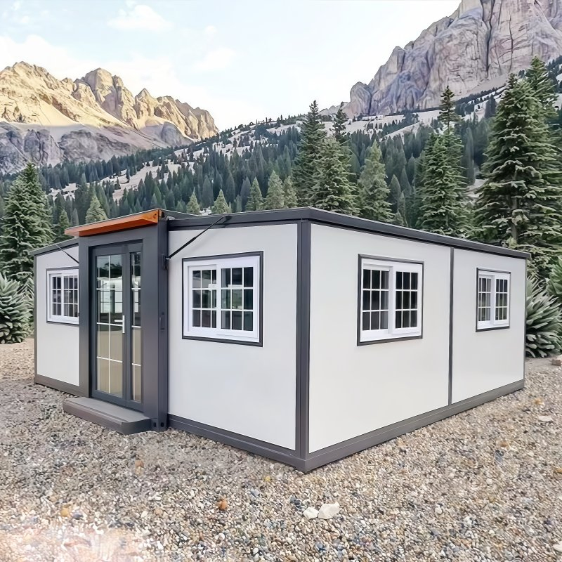 Best Seller Prefabricated Modern Steel Structure Living Spaces Portable Modular Chic Tiny Expandable Design Houses for Sale