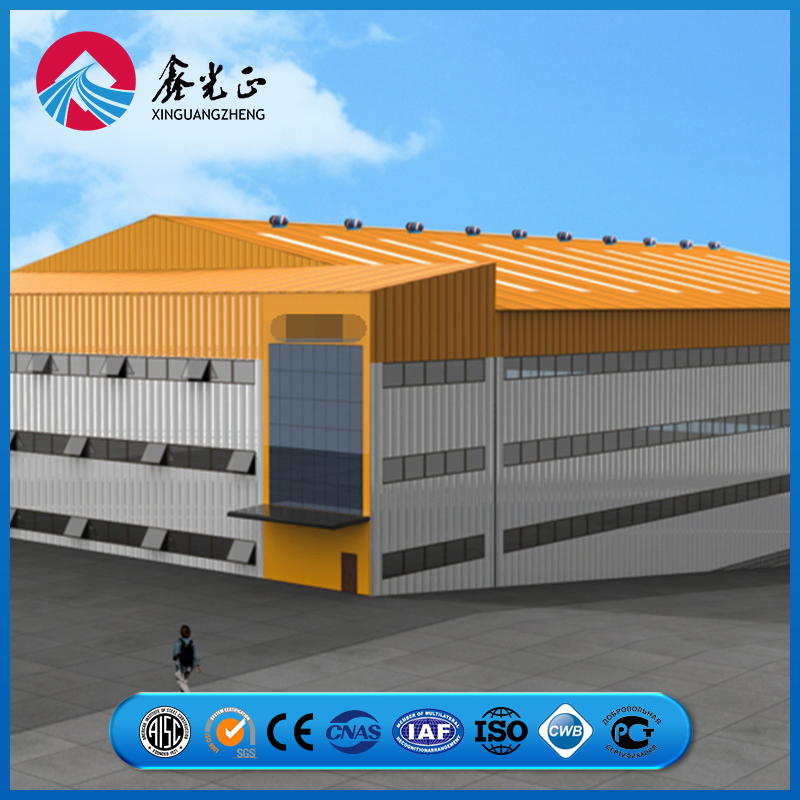 Integrated Load Transfer Stable Pipeline Hanging Support Device Metal Prefab/Prefabricated Steel Structure Multi-Story/High-Rise Office Building