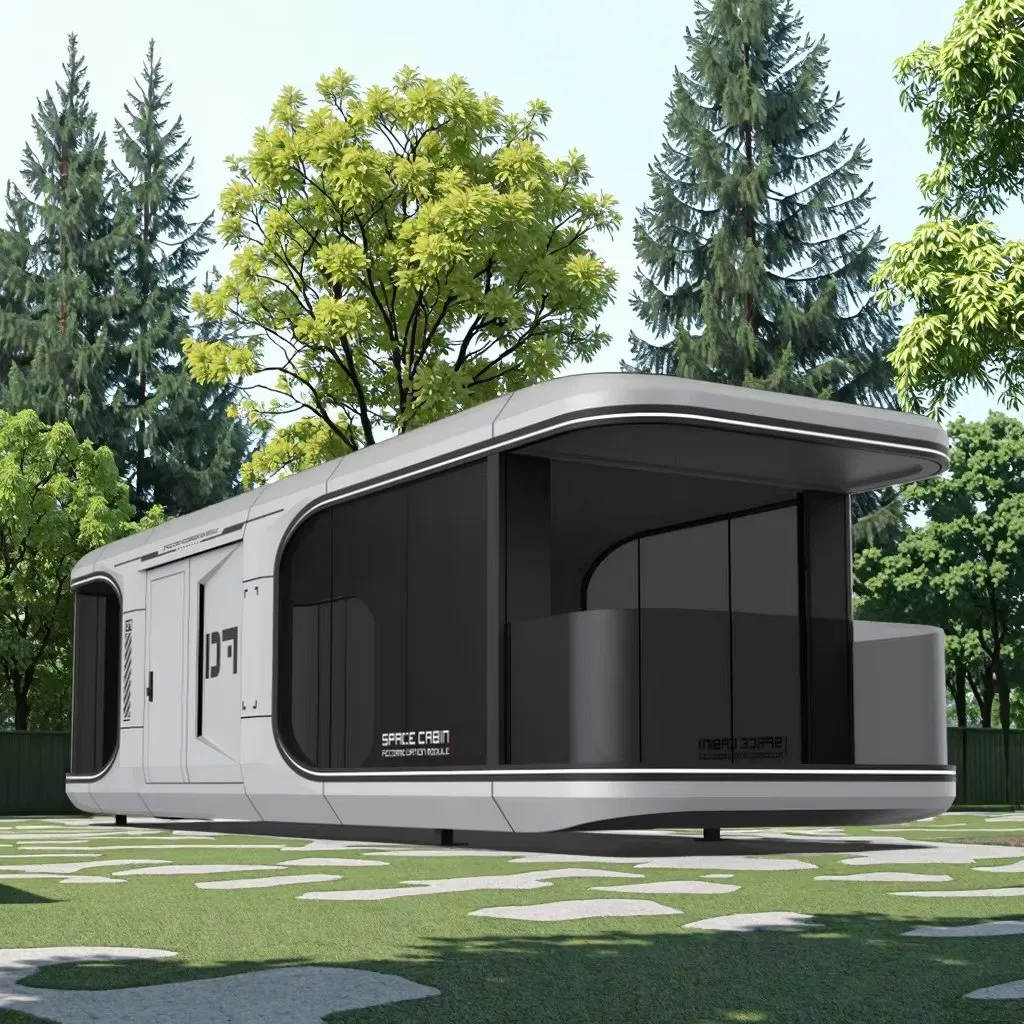 Eco-Friendly Tiny Modular Living Capsule for Sustainable Spaces