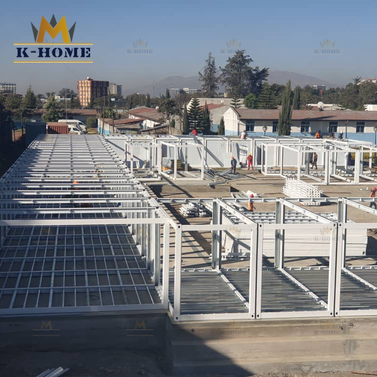 Fast Construction Portable Modular Accommodation Units in Ethiopia