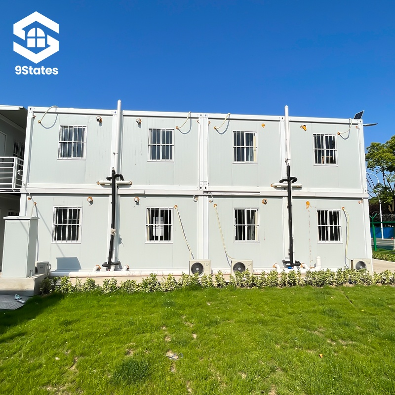 Worker Prefab House Low Cost Fast Install Anti Seismic Modular Prefabricated Container Dormitory Tiny House for Island Communities/Desert Camps/Project Housing