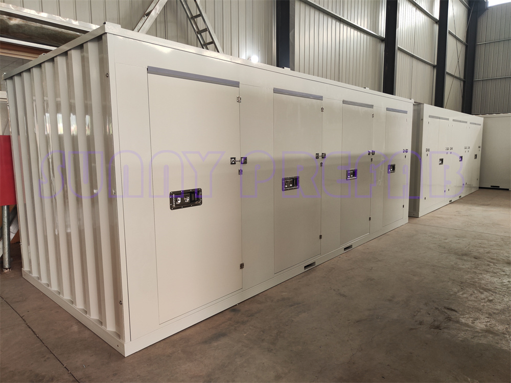 Multiple Doors Demountable Quick Built Partition Divided Assemble Storage Units