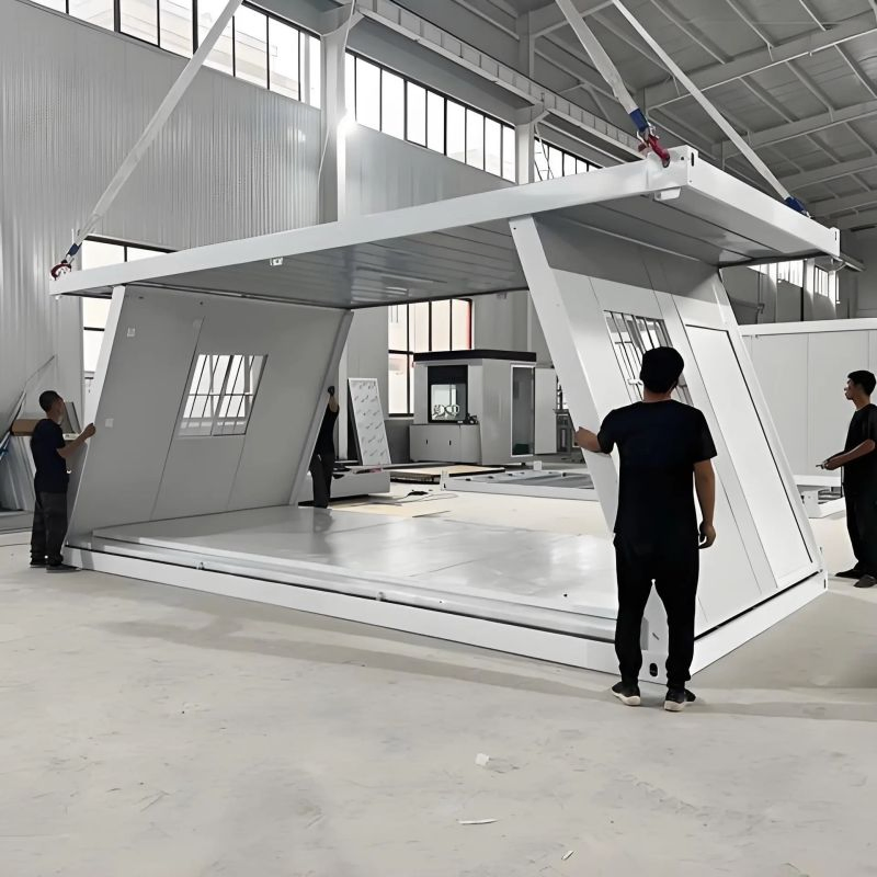 Smart and Functional for Small Living Spaces Flat Roof Modular Prefabricated Tiny House