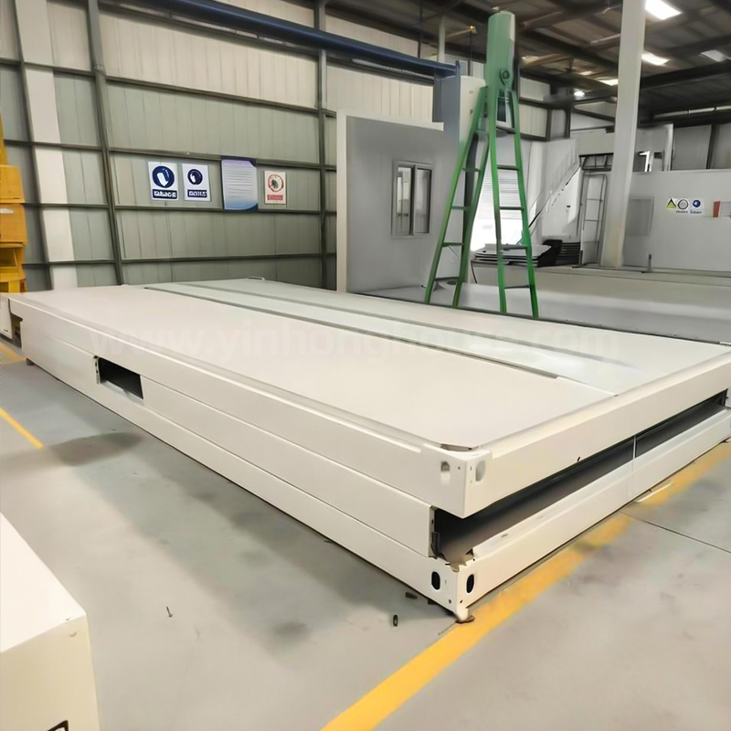 20FT Best Selling Prefabricated Office Foldable Portable Prefab Folding Z Type Container Camp Prefab Houses Worker Dormitory Modular Office Container House