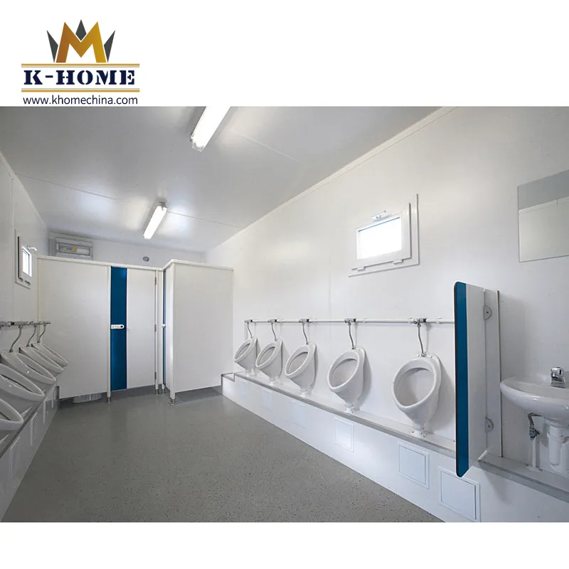 Portable Toilet and Shower Units for Temporary Workers