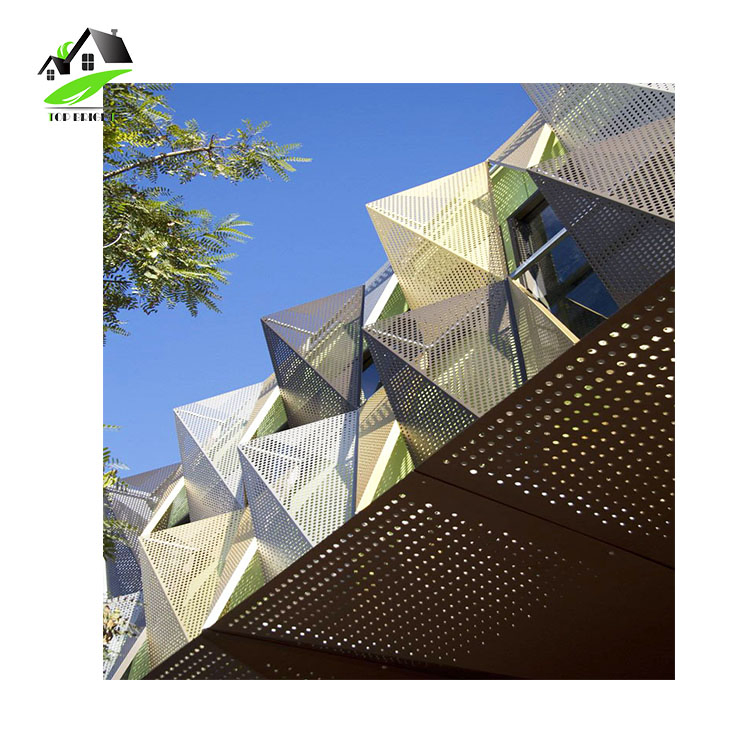 Guangzhou Customized Commercial External Honeycomb Aluminum Prefab Panel Curtain Wall Installation Exterior Facade Steel Curtain Wall for Buildings