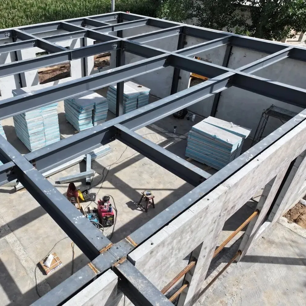 Low Cost Prefabricated Steel Structure Multi Story Modern Luxury Design House Home Customized Fast Install Villas Townhouse Heavy Design Multi-Storey Two Story