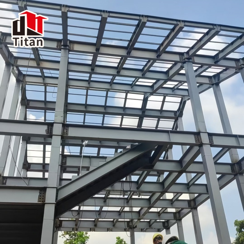 Height Integrated Crane Lifting Heavy Industrial Prefabricated Steel Structure Building