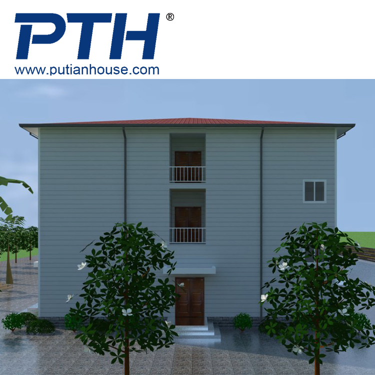 China Low Cost Prefabricated Steel Structure Apartment School Mall Permanent Building