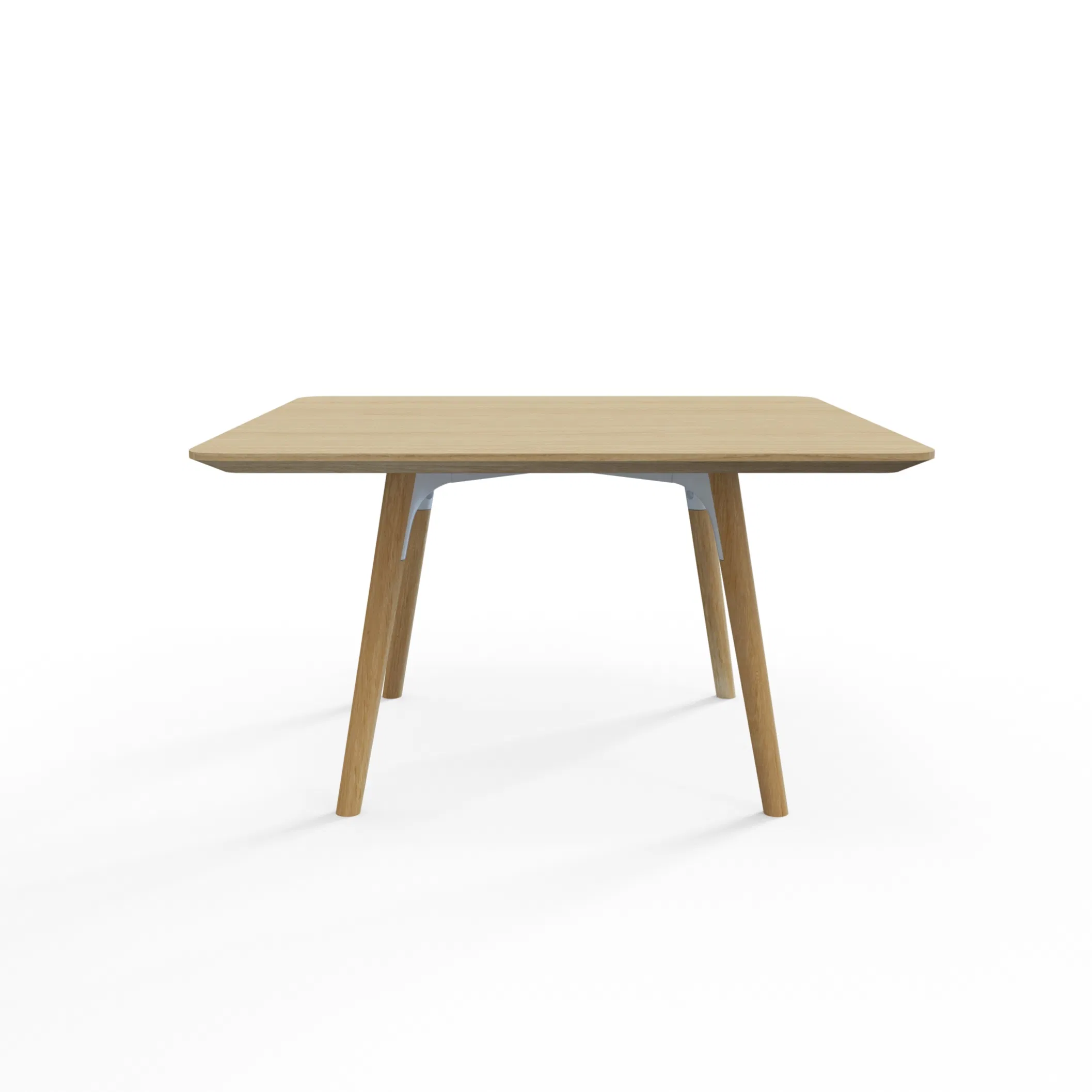 طاولة مربعة عصرية بأسلوب حديث، طاولة مربعة بأربعة أرجل، أرجل خشبية صلبة، طاولة جانبية مربعة لغرفة المعيشة