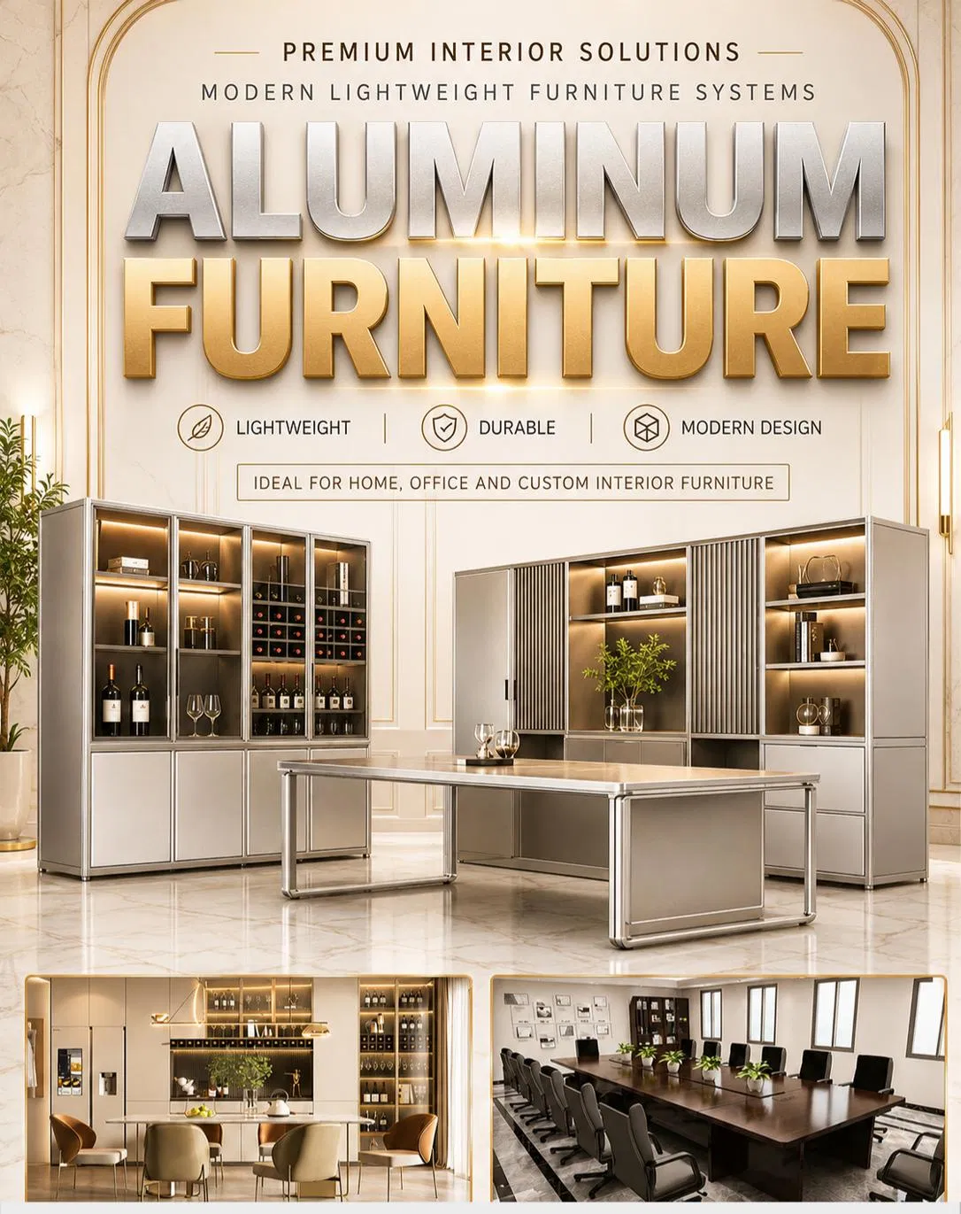 Aluminum Kitchen Island Cabinet