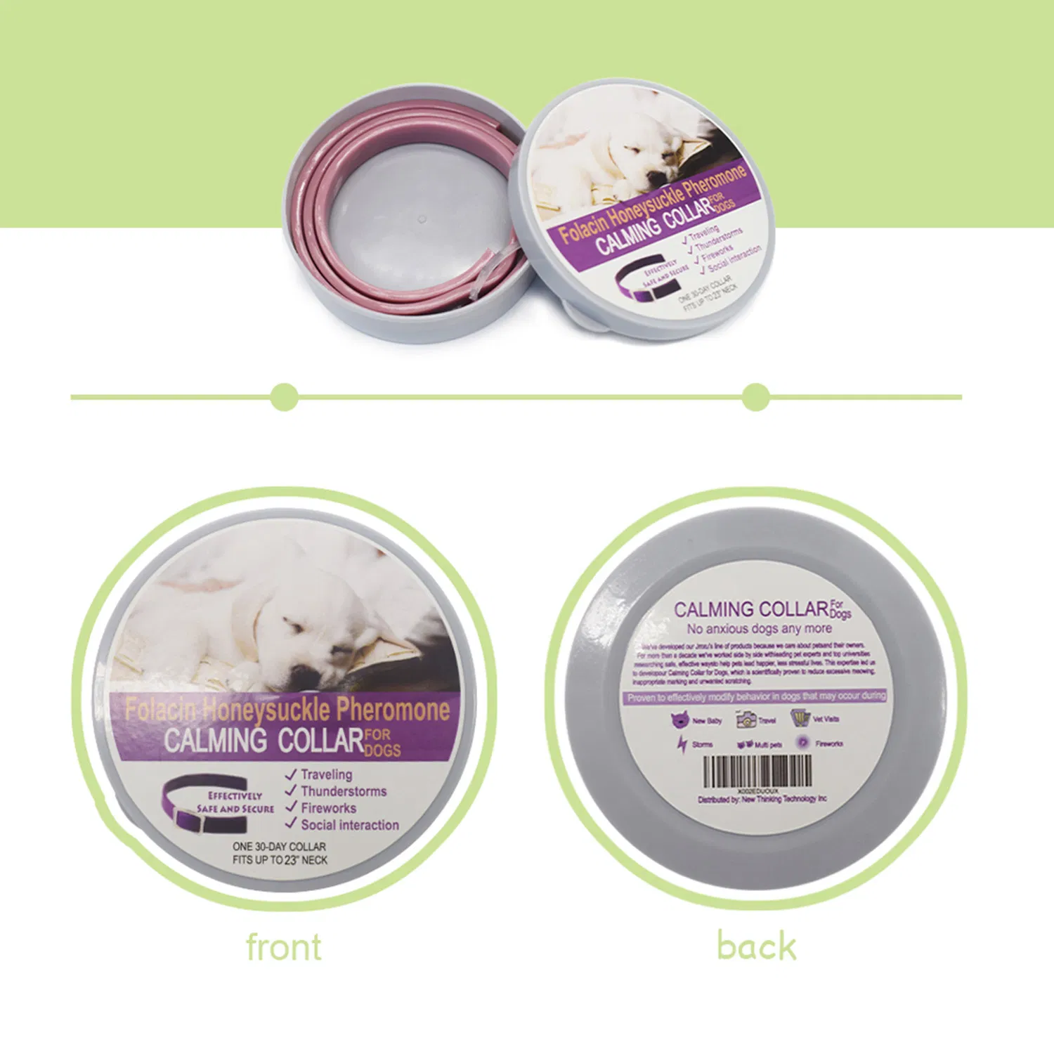 Wholesale Dog Pheromone Calming Collar Composure &amp; Relaxation for Everyday Stress