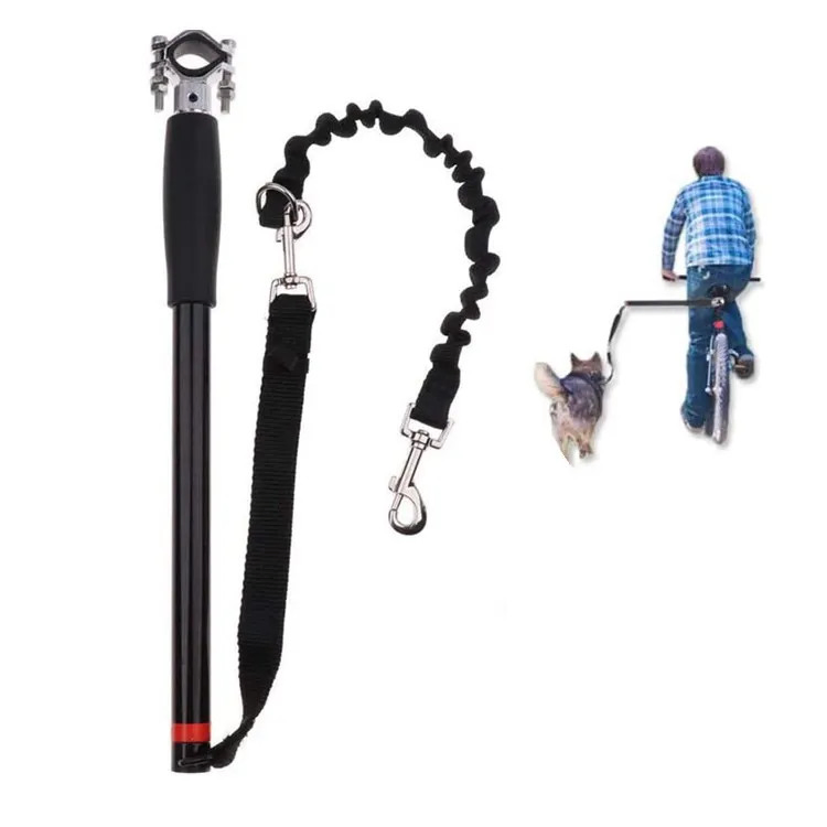 Retractable Bicycle Dog Leash Custom Hands Free Bike Leash for Pet Dogs