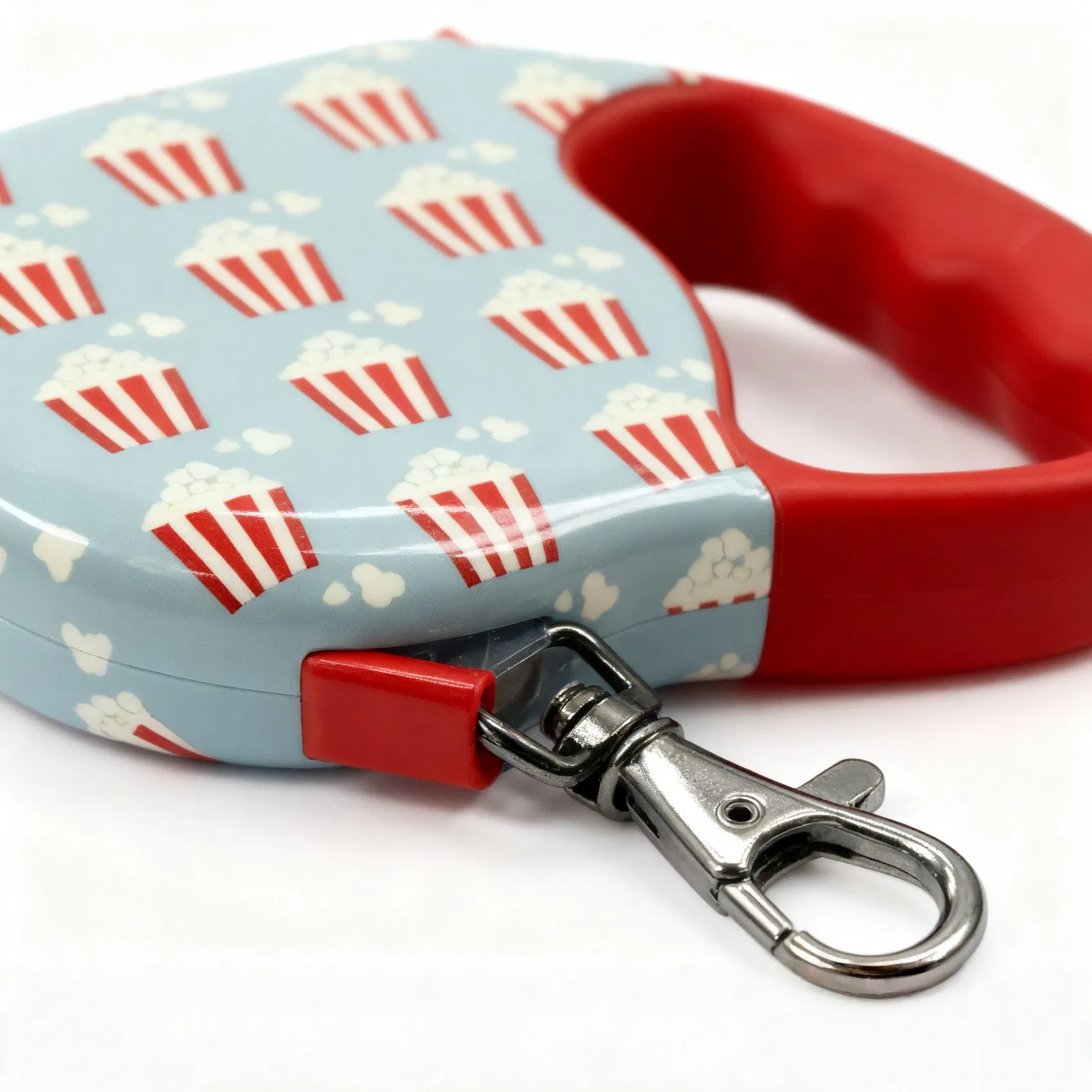 Fun Popcorn-Pattern Automatic Retractable Pet Leash