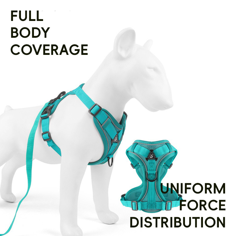 Premium Customizable Pet Harness and Chest Strap for All Breeds