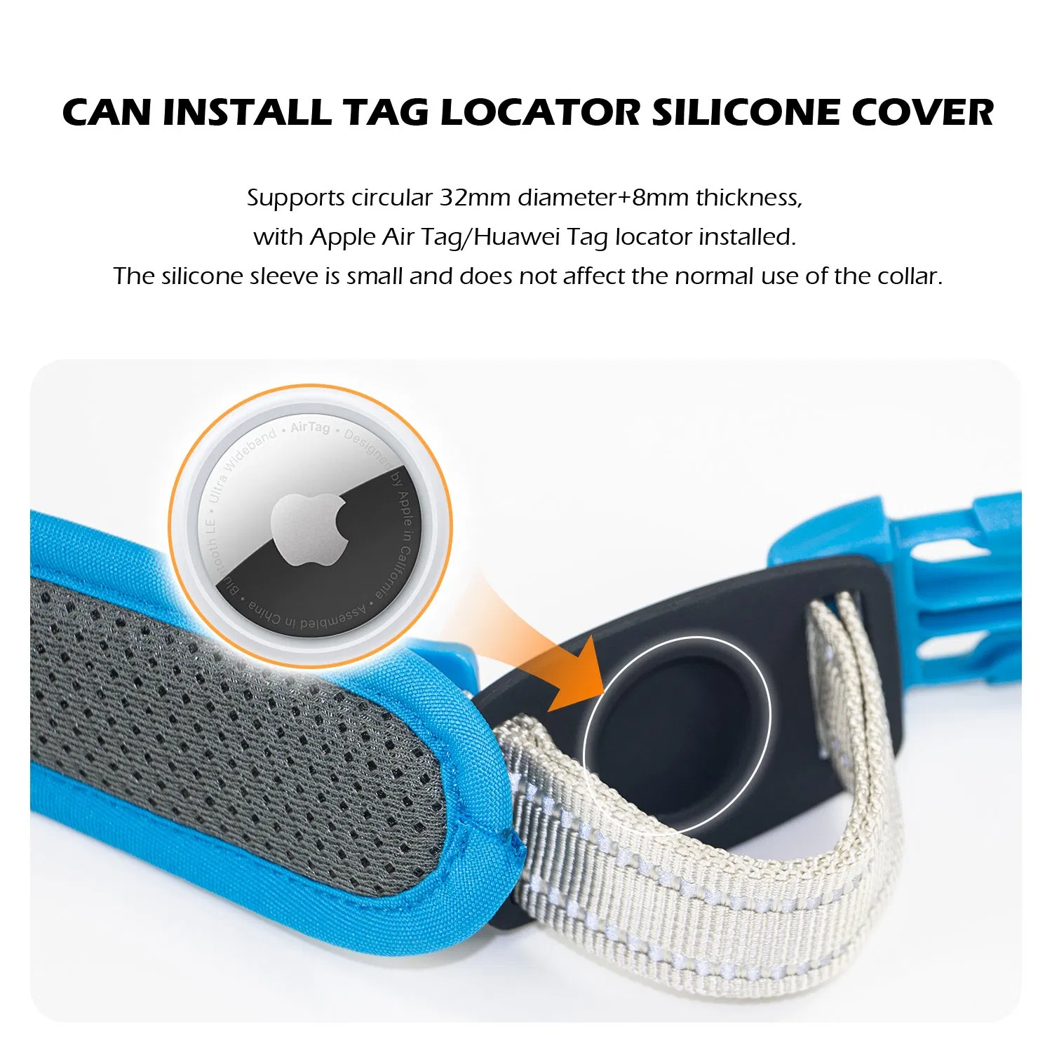 New Style Durable Dog Collars Custom Dog Calming Collar with Quick Release Buckle for Pet Dogs Outdoors