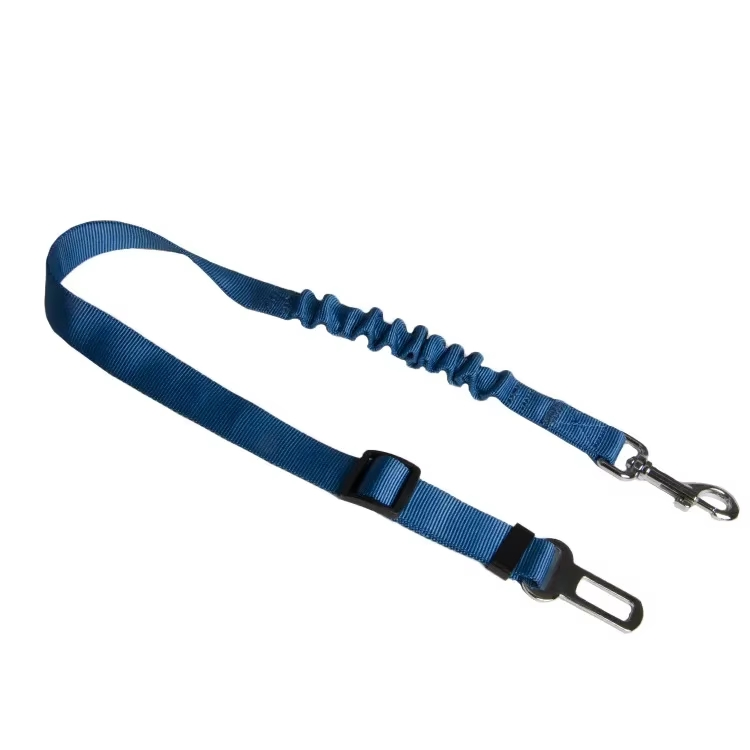 Multi-Colors Adjustable Stretchable Vehicle Leash Pet Dog Safety Belt for Car Seat