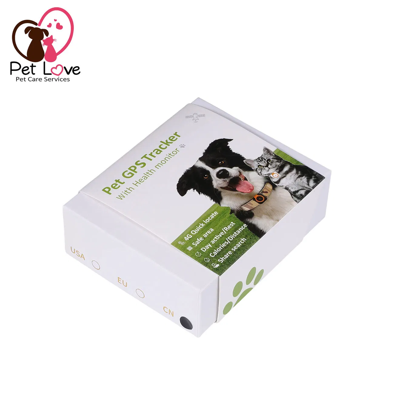 Smart Pet Tracking Device GPS Collar Tracker for Pets Pet GPS Tracker