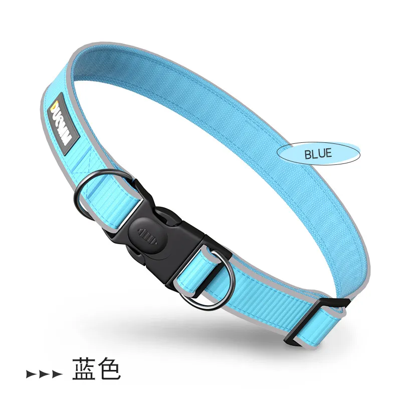 Reflective Nylon Pet Dog Collar