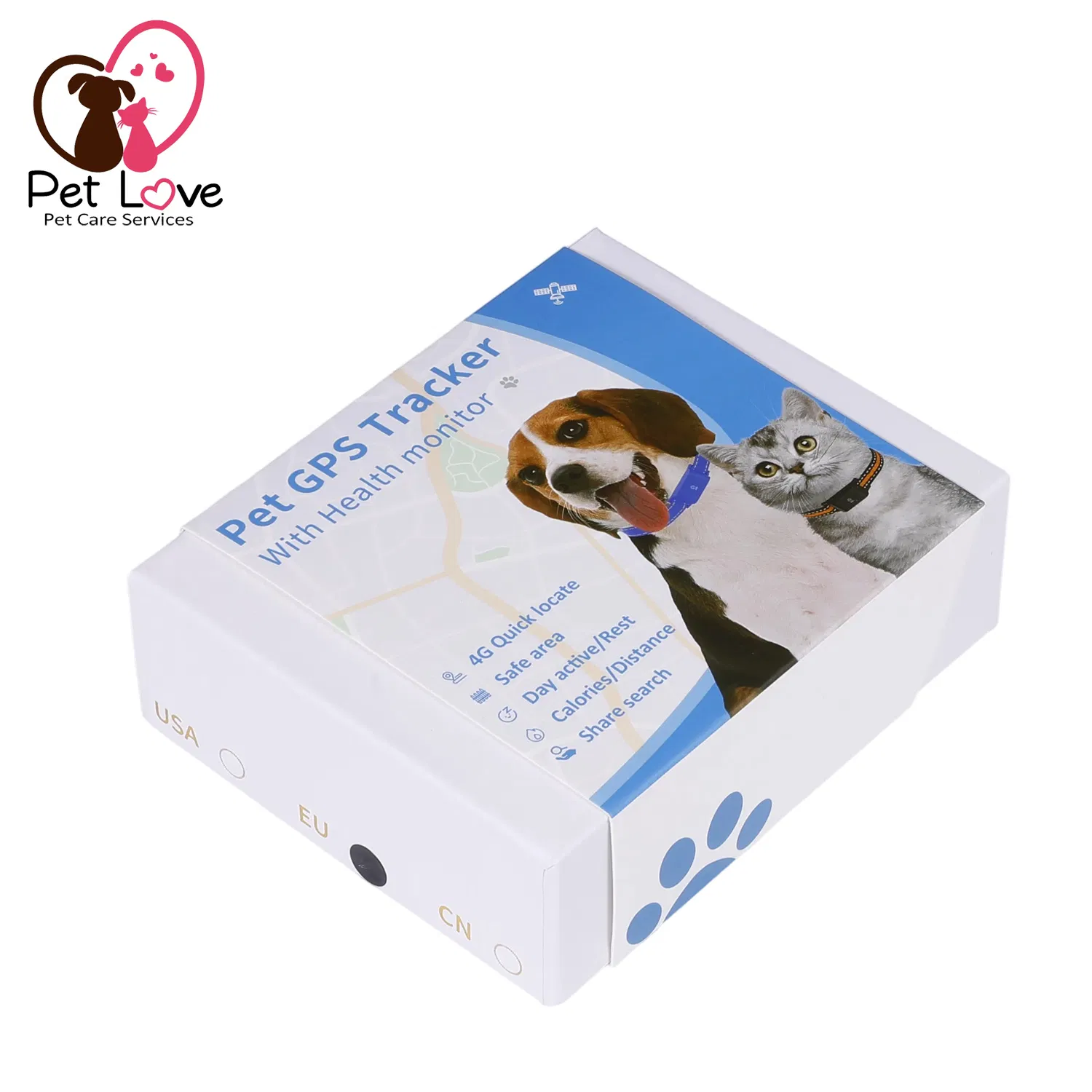 Compact 4G Smart Pet GPS Tracker