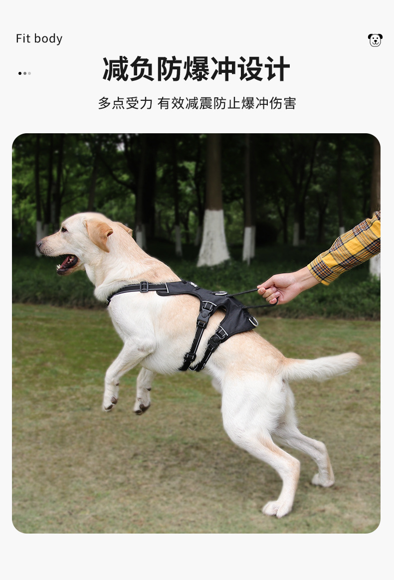 Best Pet Supplies Adventure Superior Summer Breathable Air Layer Mesh Dog Harness