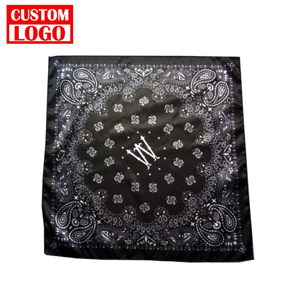 Promotional Logo Printed Custom Designer Cotton Polyester Custom Pet Bandana