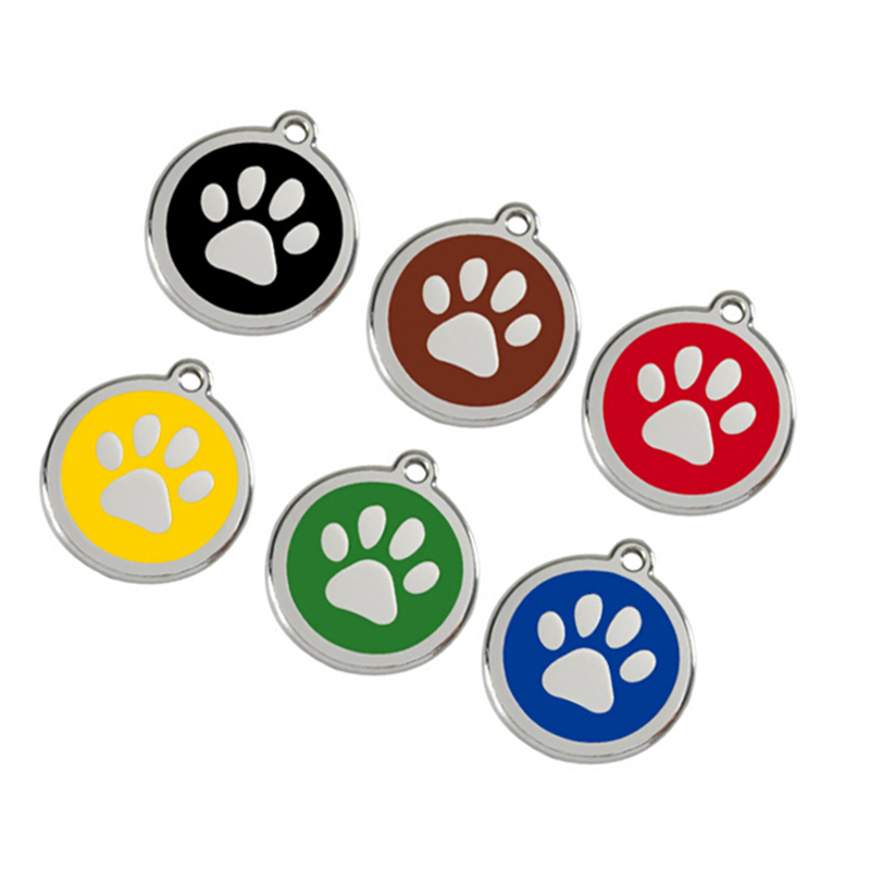 Metal Dog Cat Pet Name Tag