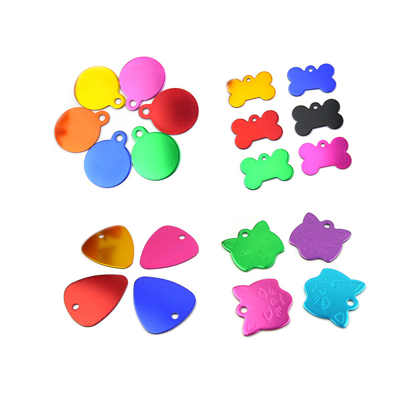 Metal Aluminum Pet ID Tag