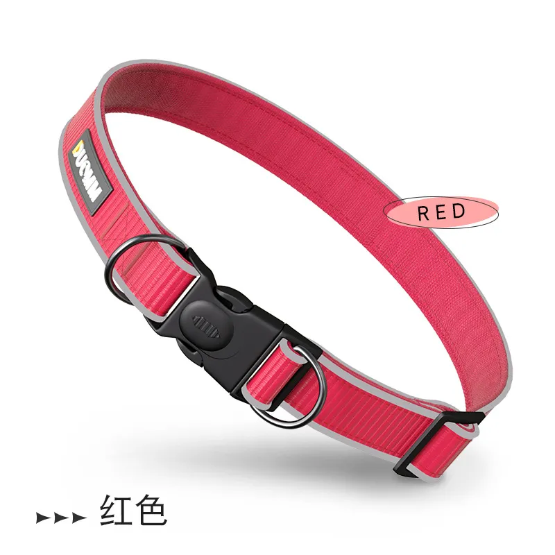 Reflective Nylon Pet Dog Collar