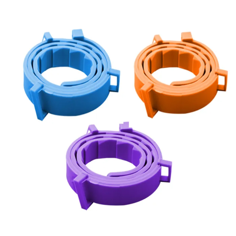 Eco-Friendly Dogs Flea and Tick Collar Safe for Pet Silicone Claming Collar