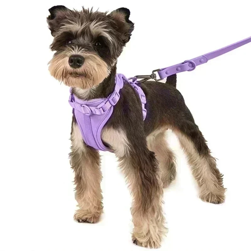 Pet Supplies Adjustable Chest Harnesses Vest Soft Outdoor Walking Lead Dog Leash Pet Dog Harness