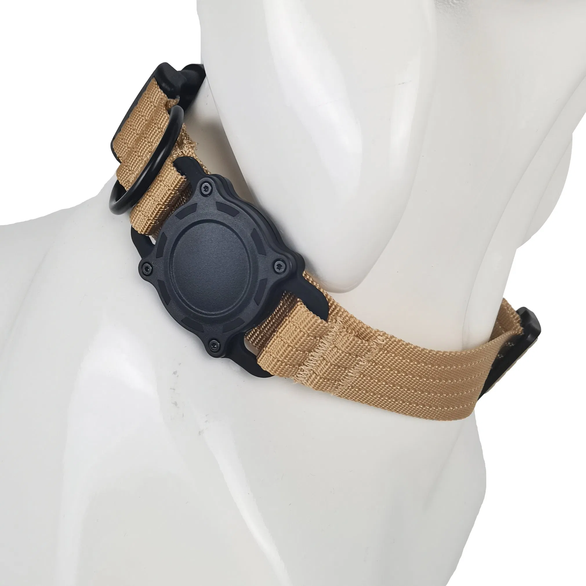 Adjustable Air Tag Accessories Pet Collar for Small Medium Large Dogs Outdoor GPS Dog Collar Tracker Dog Collar