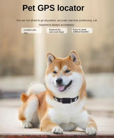 Multi-Function Locator Pet Cat Anti-Lost Device GPS+ WiFi GPS Navigation Tracker Smart Dog Collar Pet Tracker for Waterproof
