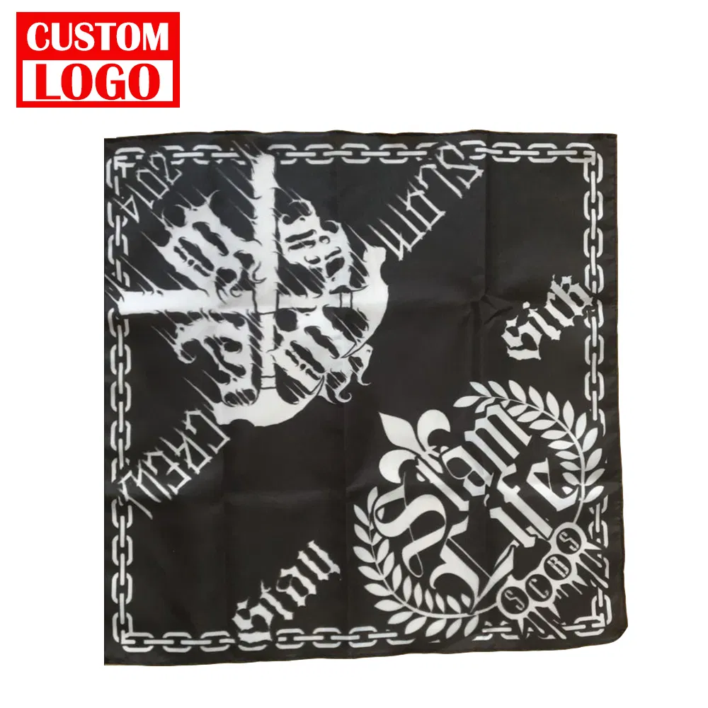 Promotional Logo Printed Custom Designer Cotton Polyester Custom Pet Bandana