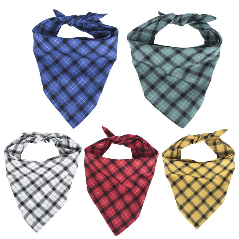 Custom Printed Cotton Pet Dog Bandana Scarf