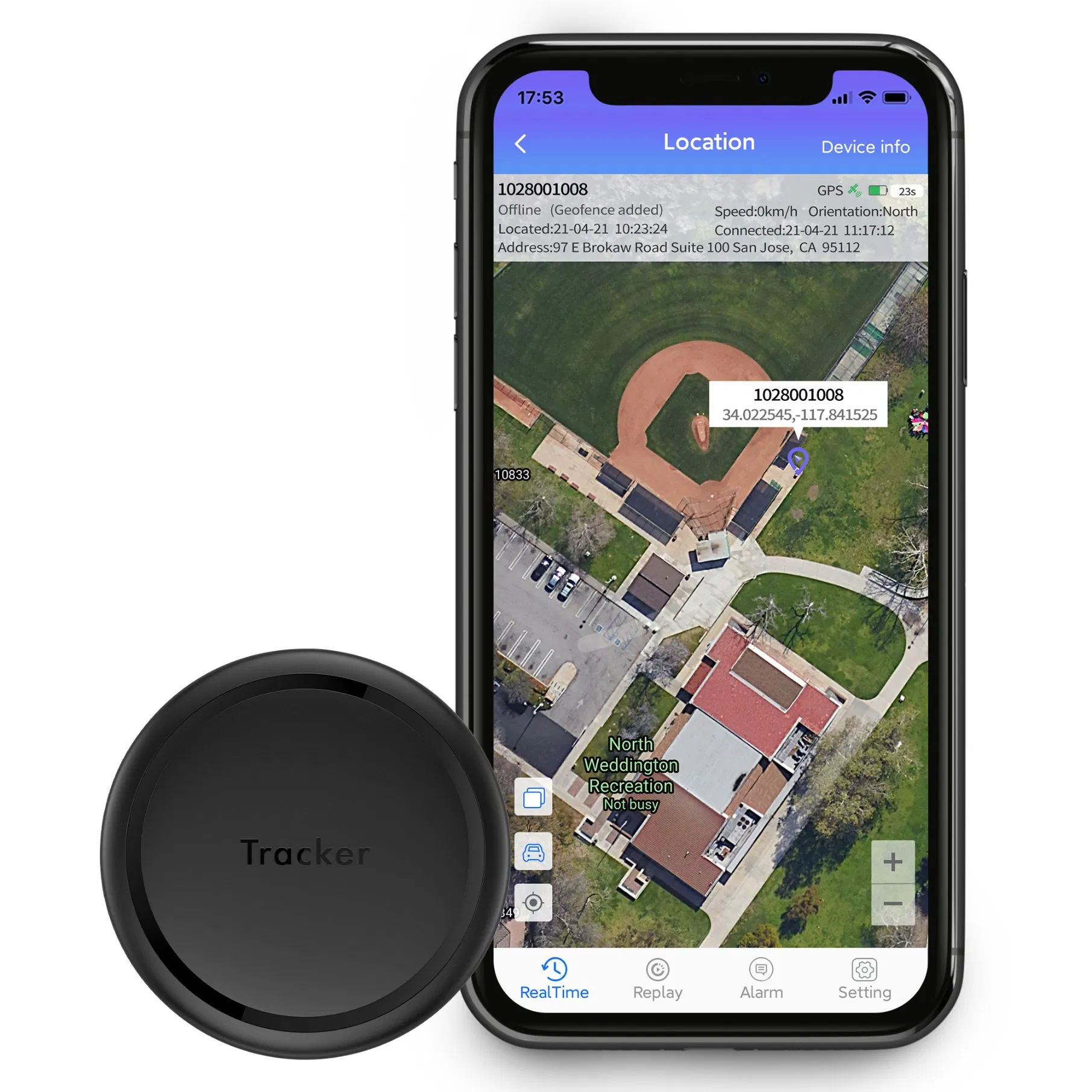 Mini GPS Anti-Lost Tracker for Kids Pets Luggage Wholesale Smart Locator Device