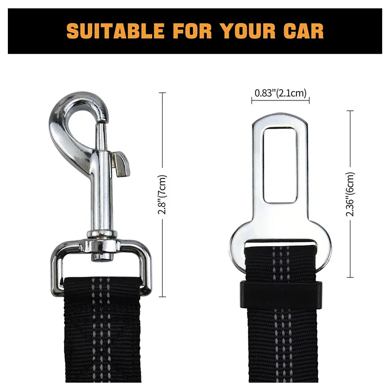 Pet Seat Belt Detail 2