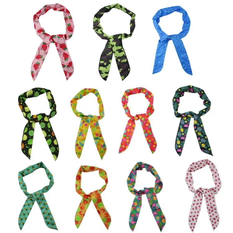 Ice Silk Scarf Detail