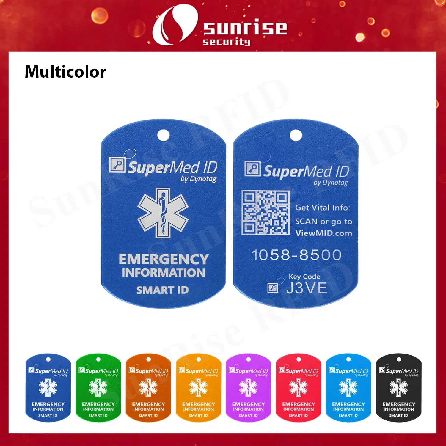 Factory Direct Sales Metal Qr Pet Collar Tag Waterproof Pet ID Tag