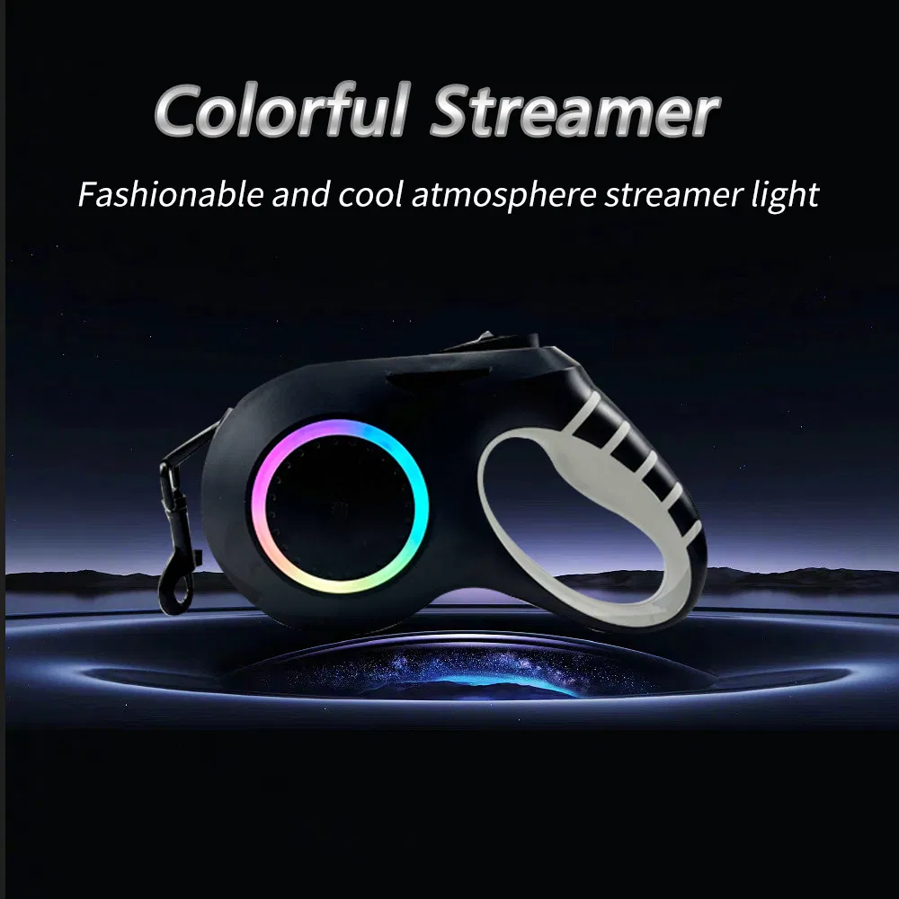 LED Light Automatic Retractable Pet Rope Wholesale Retractable Dog Leash