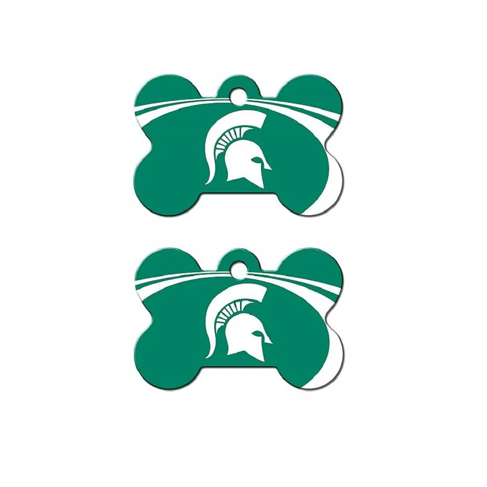 fashion Metal Blank Bone Shaped Dogtag Stainless Steel Dog ID Tags Pet ID