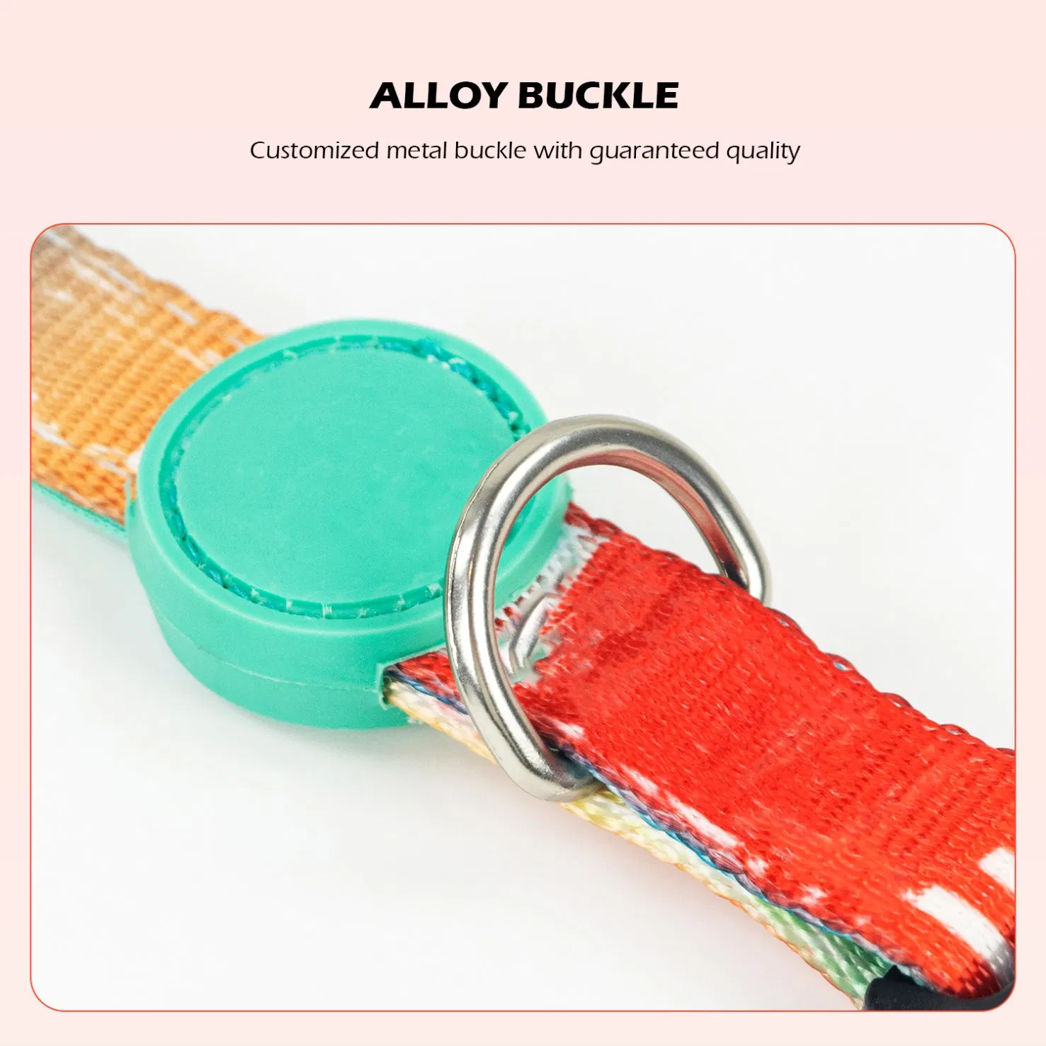 Breathable Retractable Durable Dog Collars Custom Dog Calming Collar with Quick Release Buckle for Pet Dogs