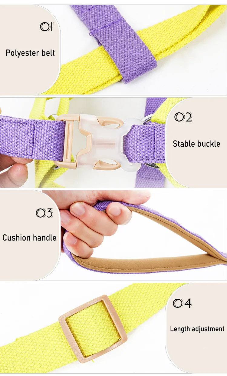 Dog Rope Traction Walk Dog Chest Strap View