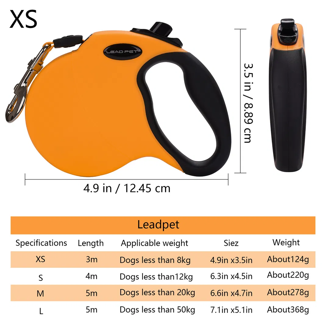 Retractable Leash Blue