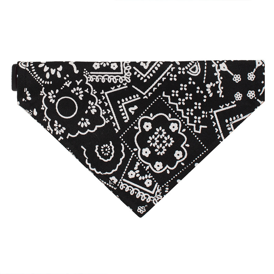 Pet Supplies Cat and Dog Triangle Scarf Pet Neck Saliva Towel Bib Cat Scarf Adjustable Cartoon