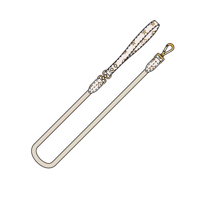 2025 New Trending Custom 4-in-1 Adjustable Length Hands Free Cross Body Waist Luxury Nylon Polyester Lighterrope Pet Dog Leash