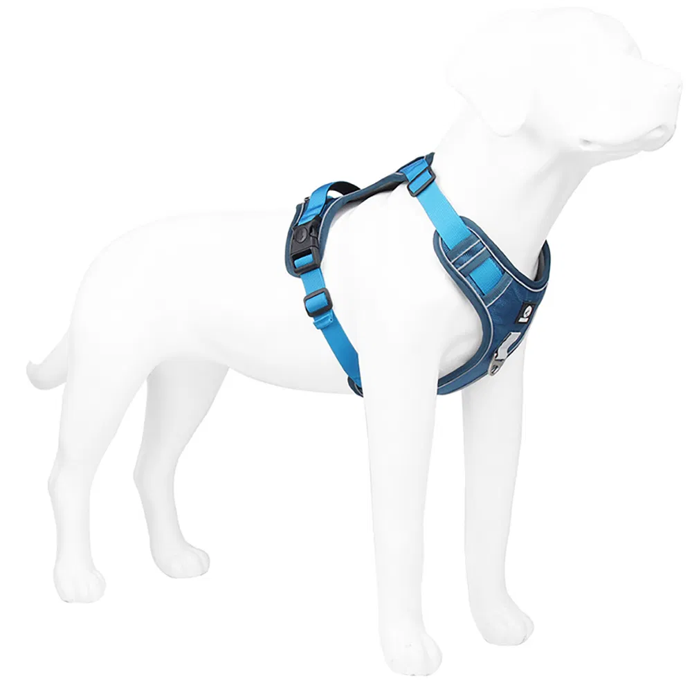Premium Drop Shipping Adjustable Soft Padded Colorful New Design Dog Harness Safety Harnesses Backpack Dog Harness